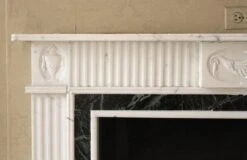 Waldorf Astoria English Regency Statuary White Mantel 18 Waldorf Astoria English Regency Statuary White Mantel -OGT Sale Store wan251691 05