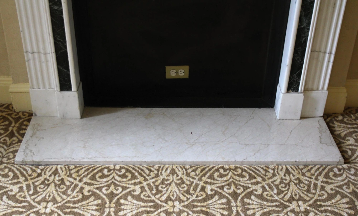 Waldorf Astoria English Regency Statuary White Mantel 11 Waldorf Astoria English Regency Statuary White Mantel - Image 9