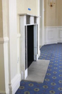 Waldorf Astoria English Regency Marble Mantel With Urn Motifs 25 Waldorf Astoria English Regency Marble Mantel With Urn Motifs -OGT Sale Store wan251700 11