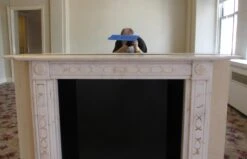 Waldorf Astoria English Regency White Marble Mantel 23 Waldorf Astoria English Regency White Marble Mantel -OGT Sale Store wan251702 08