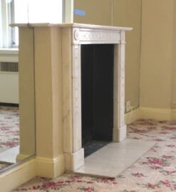 Waldorf Astoria English Regency White Marble Mantel 26 Waldorf Astoria English Regency White Marble Mantel -OGT Sale Store wan251702 11