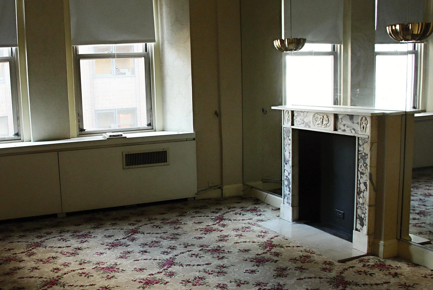 Waldorf Astoria Regency Breche Marble Mantel 16 Waldorf Astoria Regency Breche Marble Mantel - Image 14