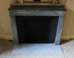 Waldorf Astoria Gray Louis XVI Regency Marble Mantel -OGT Sale Store wan251719 05