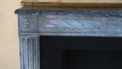 Waldorf Astoria Gray Louis XVI Regency Marble Mantel -OGT Sale Store wan251719 07