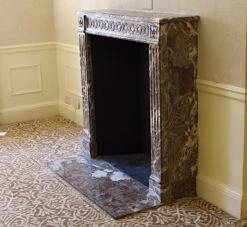 Waldorf Astoria Petite Louis XVI Regency Antique Marble Mantel 29 Waldorf Astoria Petite Louis XVI Regency Antique Marble Mantel -OGT Sale Store wan251720 13