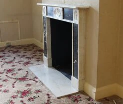 Waldorf Astoria English Regency Marble Mantel With Cherub Figures 29 Waldorf Astoria English Regency Marble Mantel With Cherub Figures -OGT Sale Store wan251723 13