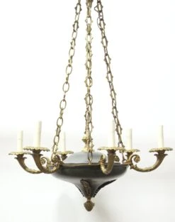 Waldorf Astoria Bronze Empire 6 Arm Chandelier -OGT Sale Store wan252371b 04