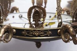 Waldorf Astoria Empire Style 6 Arm Brass Chandelier 18 Waldorf Astoria Empire Style 6 Arm Brass Chandelier -OGT Sale Store wan252378 06