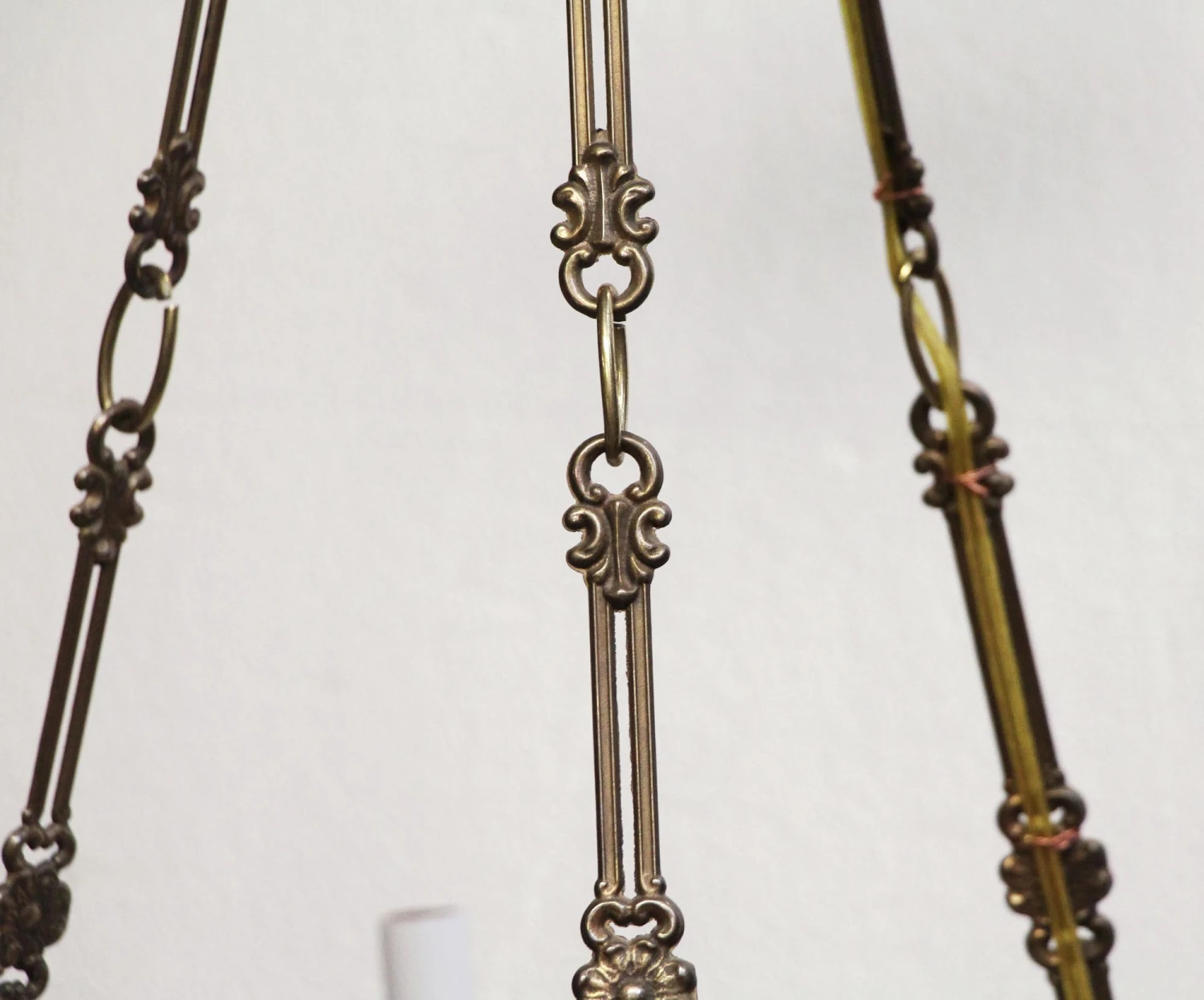 Waldorf Astoria Empire Style 6 Arm Brass Chandelier 9 Waldorf Astoria Empire Style 6 Arm Brass Chandelier - Image 7