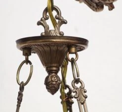 Waldorf Astoria Empire Style 6 Arm Brass Chandelier 20 Waldorf Astoria Empire Style 6 Arm Brass Chandelier -OGT Sale Store wan252378 08