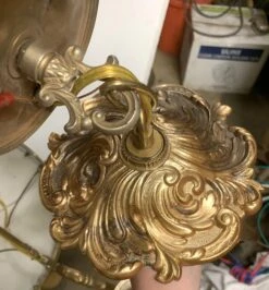 Waldorf Astoria Empire Style 6 Arm Brass Chandelier 23 Waldorf Astoria Empire Style 6 Arm Brass Chandelier -OGT Sale Store wan252378 11