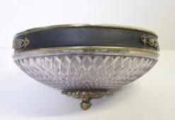 Waldorf Astoria Cut Glass Empire Flush Mount Light 18 Waldorf Astoria Cut Glass Empire Flush Mount Light -OGT Sale Store wan252518b 05