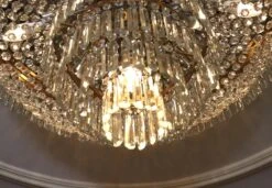 Duke Of Windsor Suite Main Room Flush Mount Crystal Chandelier -OGT Sale Store wan252958 10