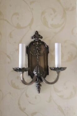 Heavy Cast Bronze 2 Arm Sconce From The Waldorf Astoria -OGT Sale Store wan256351 12