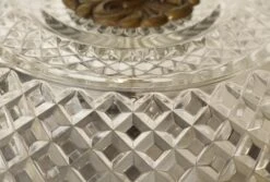 Waldorf Astoria Crystal & Brass Flush Mount Fixture -OGT Sale Store wan261597 04