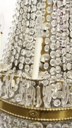 Waldorf Astoria 5 Ft. Brass & Crystal Empire Wall Sconce 18 Waldorf Astoria 5 Ft. Brass & Crystal Empire Wall Sconce -OGT Sale Store wan264220 05