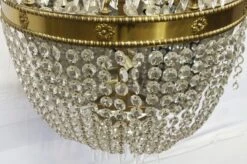 Waldorf Astoria 5 Ft. Brass & Crystal Empire Wall Sconce 19 Waldorf Astoria 5 Ft. Brass & Crystal Empire Wall Sconce -OGT Sale Store wan264220 06