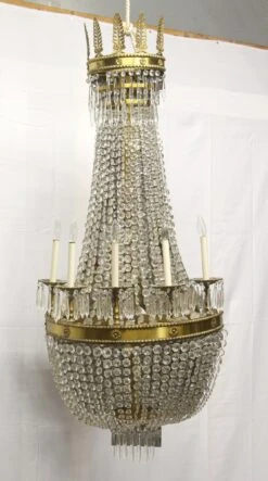 Waldorf Astoria 5 Ft. Brass & Crystal Empire Wall Sconce 23 Waldorf Astoria 5 Ft. Brass & Crystal Empire Wall Sconce -OGT Sale Store wan264220 10