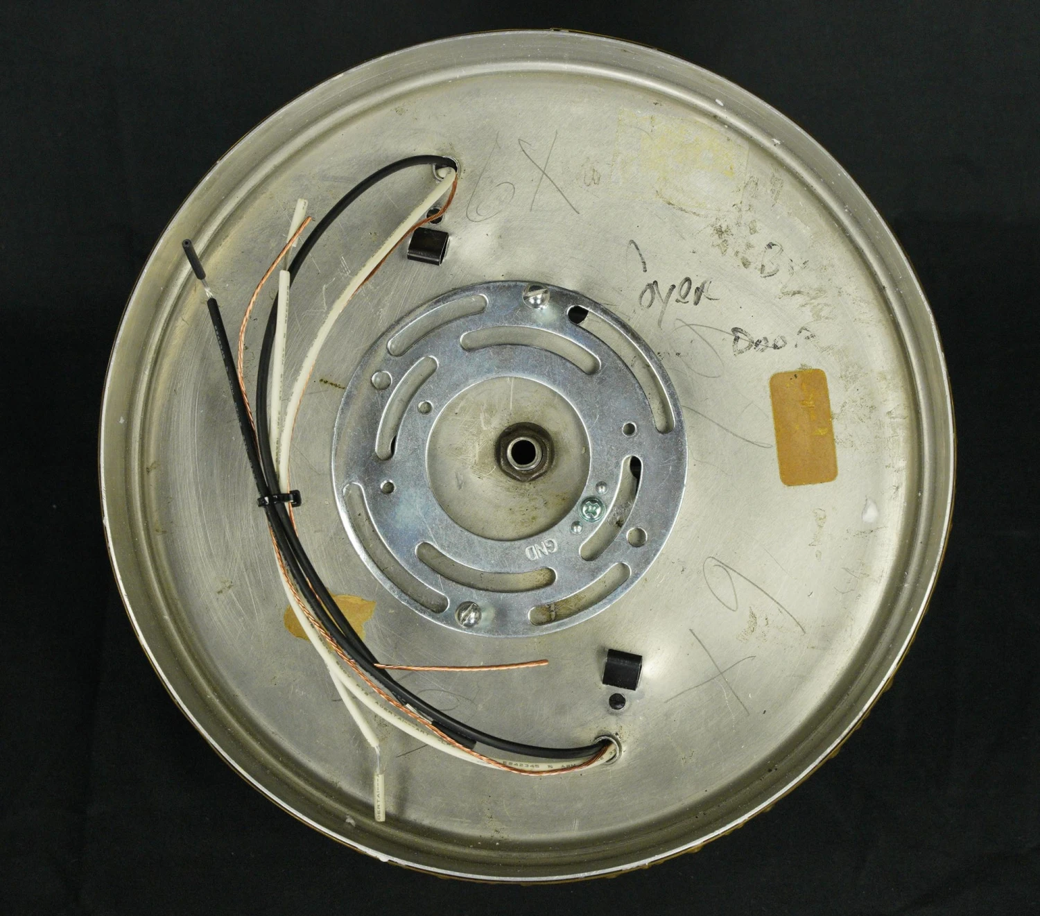 Waldorf Astoria 9.25 In. Clear Glass Brass Flush Mount Light 9 Waldorf Astoria 9.25 In. Clear Glass Brass Flush Mount Light - Image 7