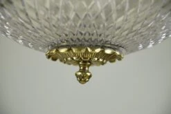 Waldorf Astoria 18.75 In. Empire Cut Glass Dish Pendant Light 19 Waldorf Astoria 18.75 In. Empire Cut Glass Dish Pendant Light -OGT Sale Store wan286767 07
