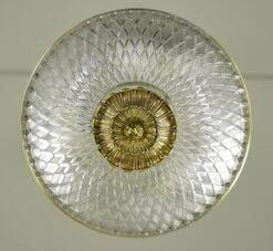 Waldorf Astoria 18.75 In. Empire Cut Glass Dish Pendant Light 22 Waldorf Astoria 18.75 In. Empire Cut Glass Dish Pendant Light -OGT Sale Store wan286767 10