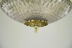 Waldorf Astoria 30.5 In. Empire Cut Glass Dish Pendant Light -OGT Sale Store wan286768 04