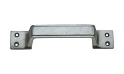 Pair Of Nickel Over Brass Art Deco Drawer Pulls 9 Pair Of Nickel Over Brass Art Deco Drawer Pulls -OGT Sale Store window hardware 14bel7260