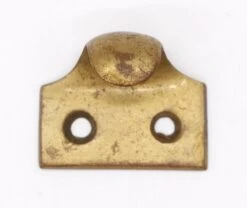 Antique 1.375 In. Cast Brass Window Sash Lift