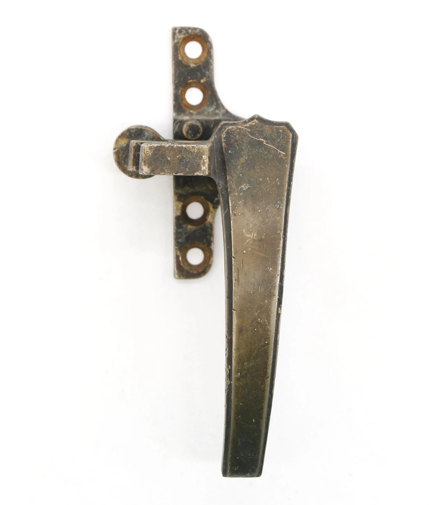 Antique 5.75 In. Bronze Casement Window Lever 3 Antique 5.75 In. Bronze Casement Window Lever