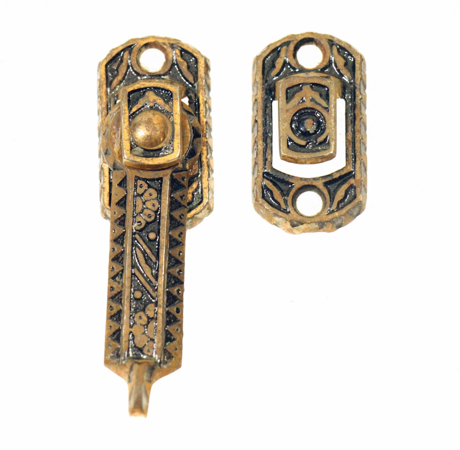 Antique Bronze Aesthetic Shutter Latch 3 Antique Bronze Aesthetic Shutter Latch