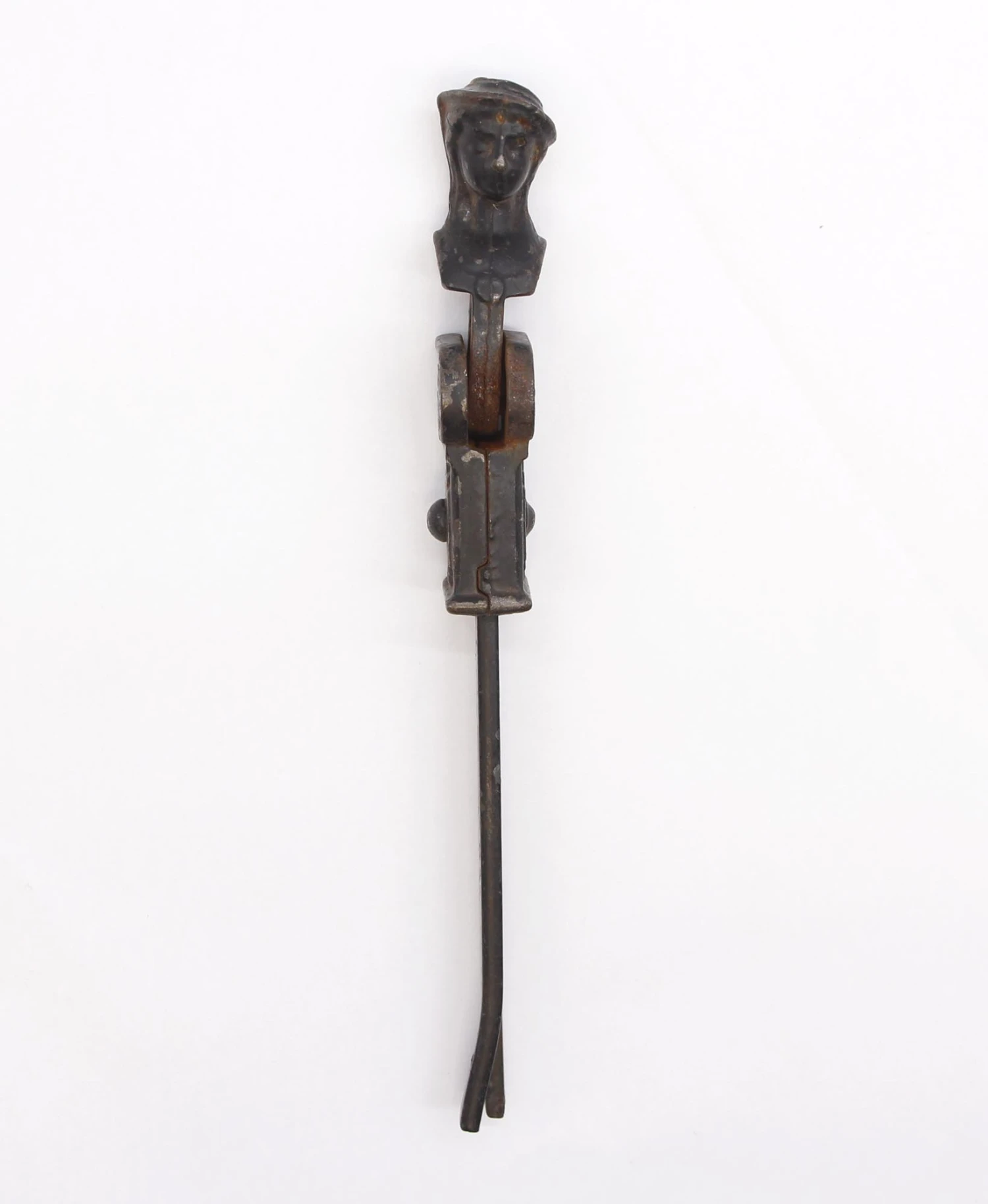 Antique Figural Cast Iron Window Shutter Pull Piece 3 Antique Figural Cast Iron Window Shutter Pull Piece