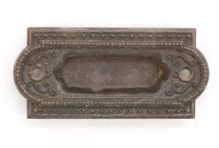 Antique Victorian 3.5 In. Brass Window Sash Lift