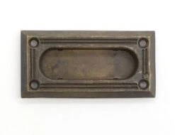 Art Deco Brass Yale & Towne Recessed Window Sash Lift