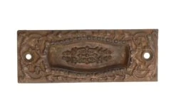 Cast Iron Recessed Ornate Window Pull