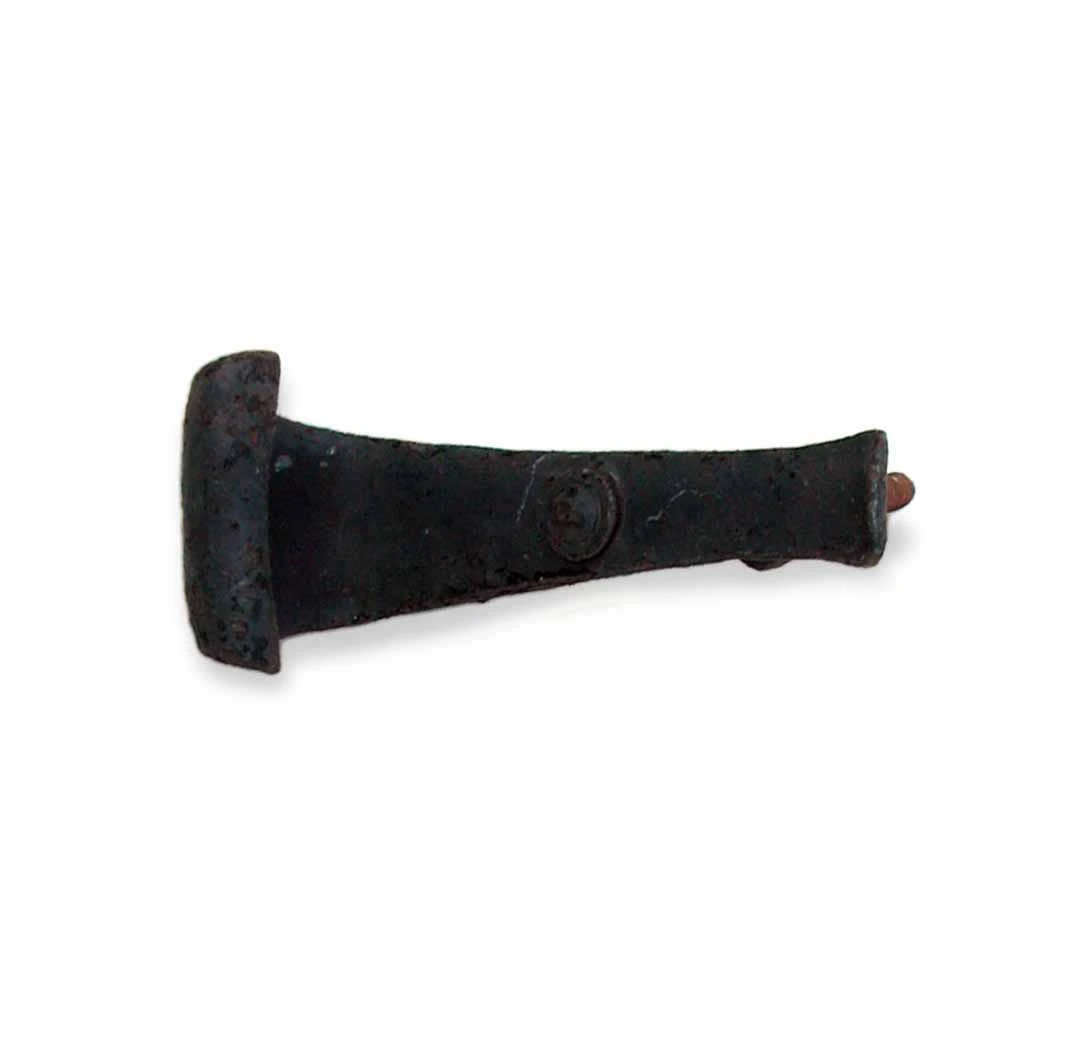 Early Black Cast Iron Window Shutter Dog 3 Early Black Cast Iron Window Shutter Dog