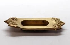 Polished Brass Art Nouveau Sash Lift -OGT Sale Store window hardware for sale l197167a