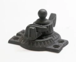 Antique Aesthetic Black Cast Iron Window Lock -OGT Sale Store window hardware for sale n256960