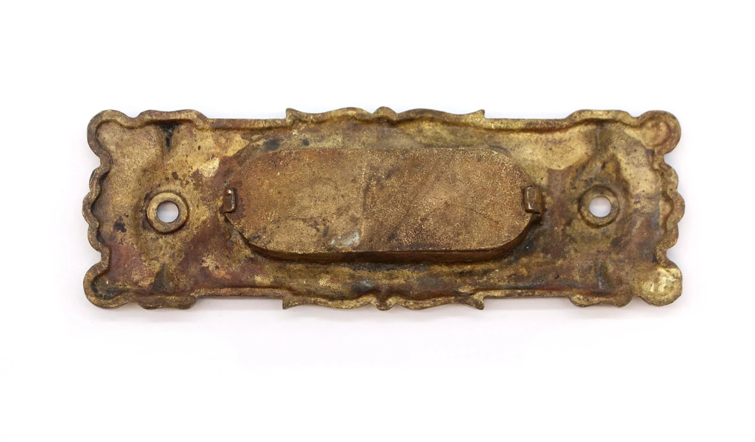 Antique Gothic Bronze Window Sash Lift 5 Antique Gothic Bronze Window Sash Lift - Image 3