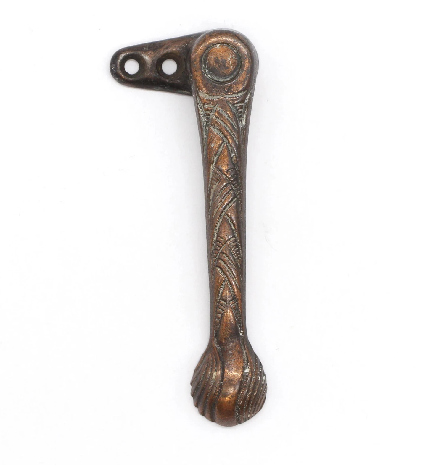 Antique Copper Plated Steel Window Lock Latch 5 Antique Copper Plated Steel Window Lock Latch - Image 3