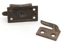 Vintage T Handle Bronze Plated Window Casement Latch 7 Vintage T Handle Bronze Plated Window Casement Latch -OGT Sale Store window hardware for sale q286897