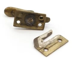Brass Plated Steel Vintage Window Casement Latch 7 Brass Plated Steel Vintage Window Casement Latch -OGT Sale Store window hardware for sale q286929