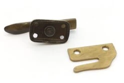 New Old Patina Brass Window Casement Latch -OGT Sale Store window hardware for sale q287063