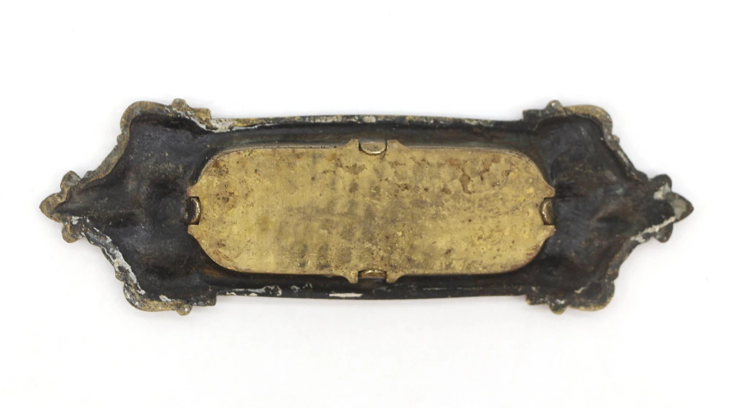 Antique 4.875 In. Victorian Brass Window Sash Lift 5 Antique 4.875 In. Victorian Brass Window Sash Lift - Image 3