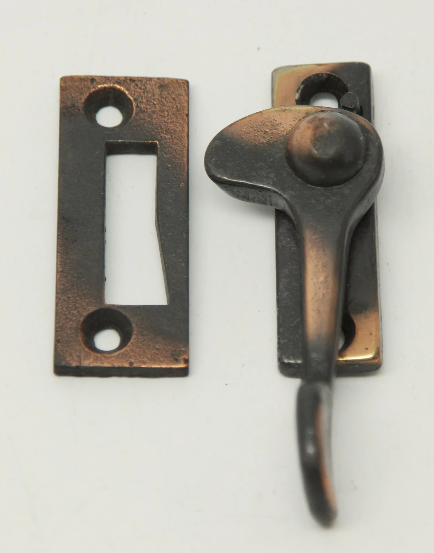 Olde New Stock Copper Finish Steel Window Latch 3 Olde New Stock Copper Finish Steel Window Latch