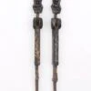 Pair Of Antique Figural Cast Iron Window Shutter Drop Pulls 1 Pair Of Antique Figural Cast Iron Window Shutter Drop Pulls -OGT Sale Store window hardware pair of antique figural cast iron window shutter drop pulls q282366