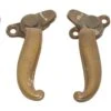 Pair Of Left & Right Original Bronze Shutter Latches 2 Pair Of Left & Right Original Bronze Shutter Latches -OGT Sale Store window hardware pair of left right original bronze shutter latches m231423