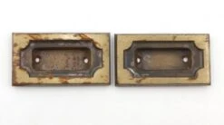 Pair Of Vintage 3.25 In. Classic Steel Window Sash Lifts