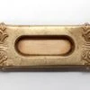 Polished Brass Art Nouveau Sash Lift 2 Polished Brass Art Nouveau Sash Lift -OGT Sale Store window hardware polished brass art nouveau sash lift l197167a