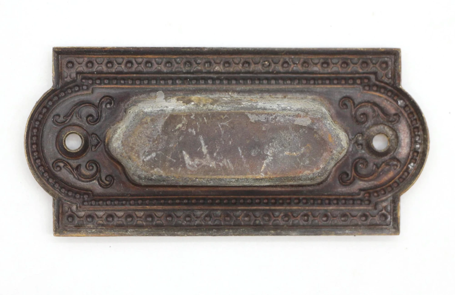 Antique Victorian 3.5 In. Brass Window Sash Lift 4 Antique Victorian 3.5 In. Brass Window Sash Lift - Image 2