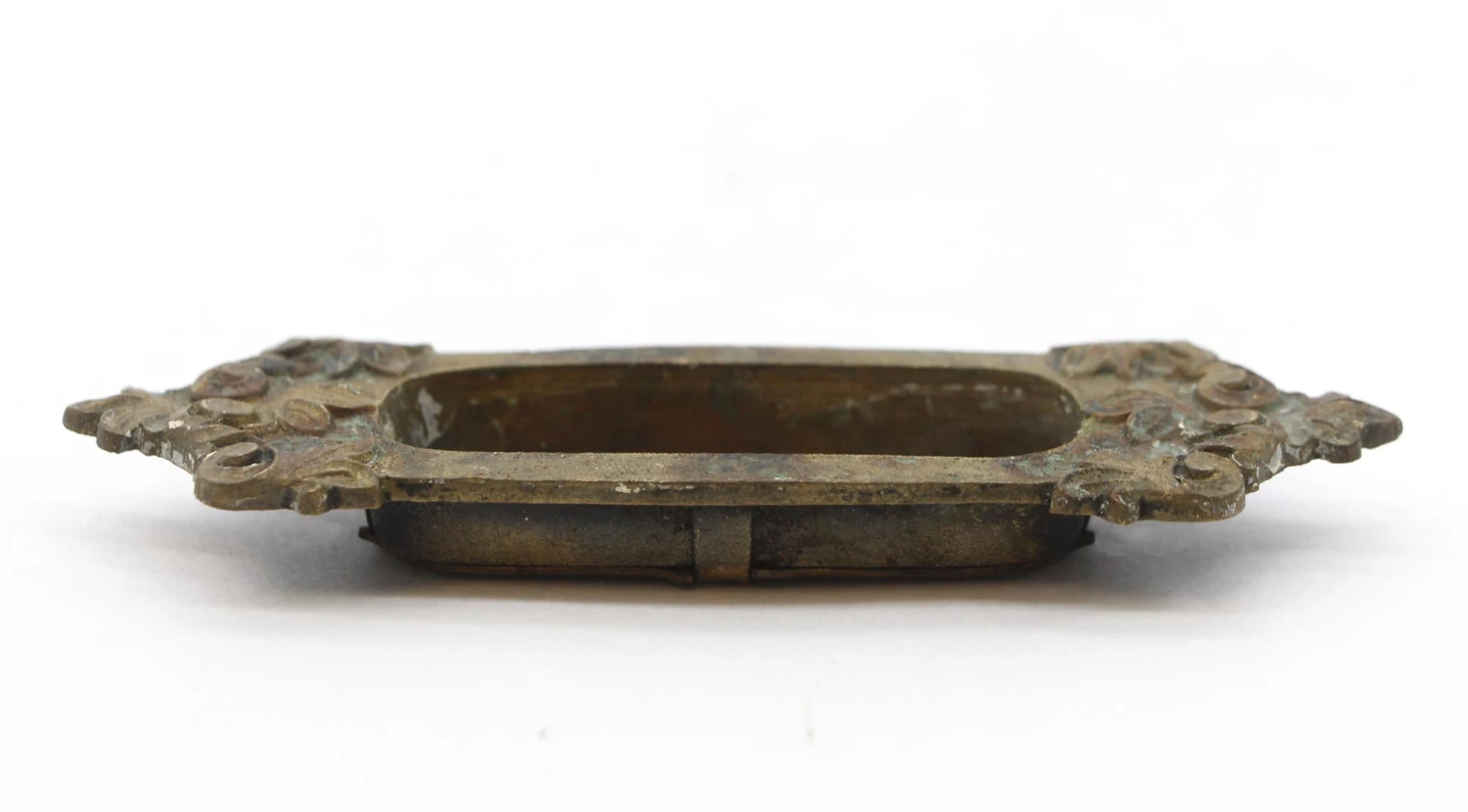 Antique 4.875 In. Victorian Brass Window Sash Lift 4 Antique 4.875 In. Victorian Brass Window Sash Lift - Image 2